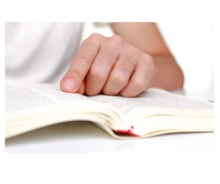 looking up word in dictionary